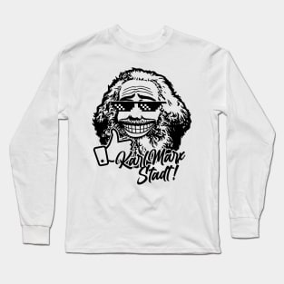 Karl Marx City (monochrome) Long Sleeve T-Shirt
